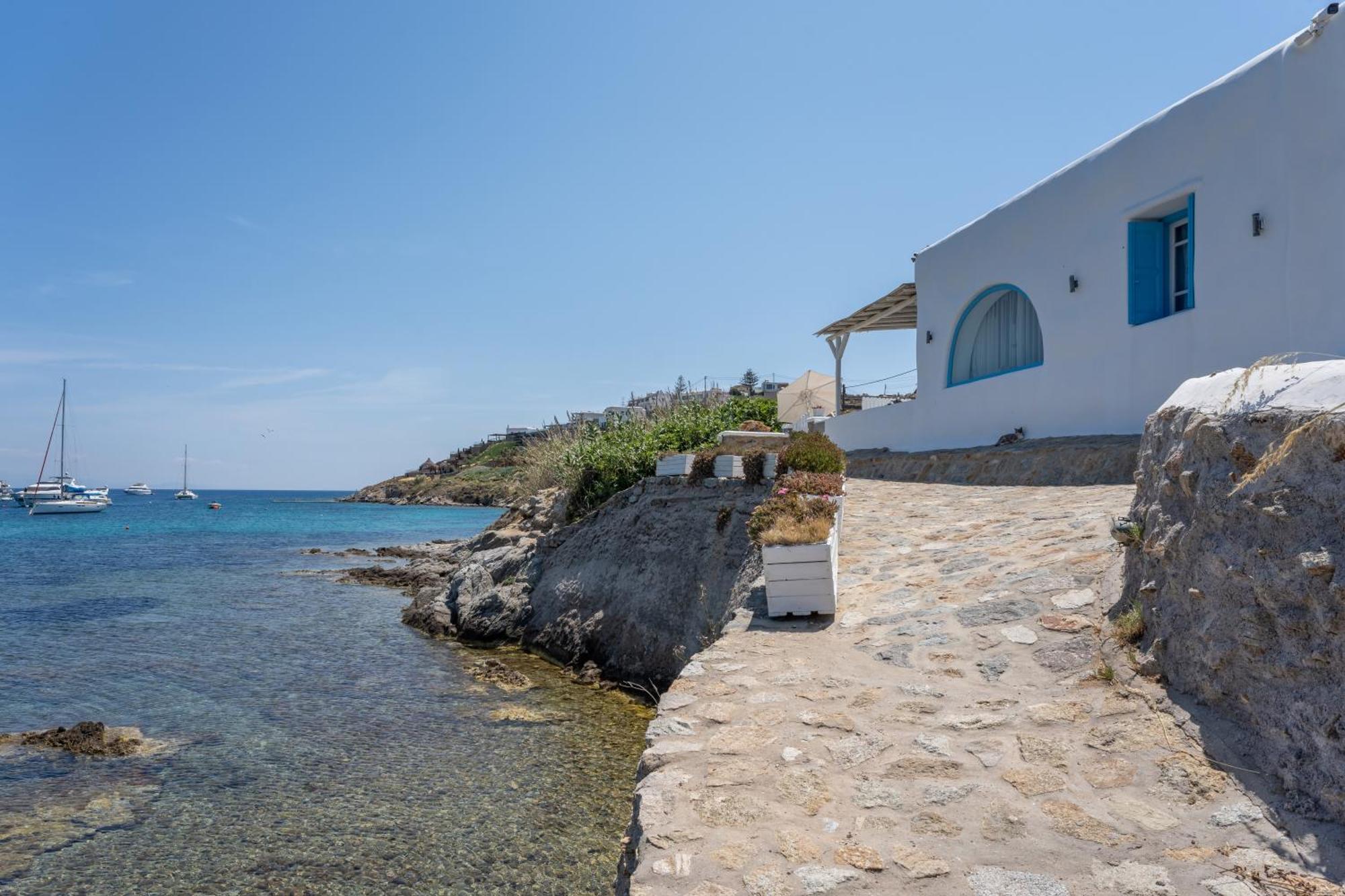 Vakantiehuis Luxury Sea House By Blue Waters Mykonos